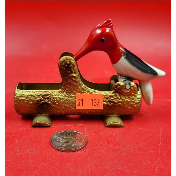 VTG Woodpecker Toothpick Holder