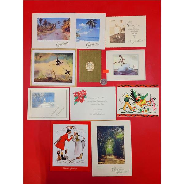 Lot of Assorted VTG Christmas Cards