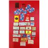 Image 1 : VTG Small Collectibles Lot w/ Matchbooks, Milk Caps, Nabob Coupons, & More