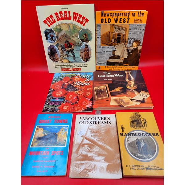 Lot of Old West & Western Canada Books