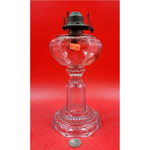 Early Eastern Canadian Glass Oil Lamp