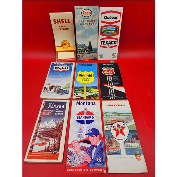 9 VTG Oil Company Road Maps