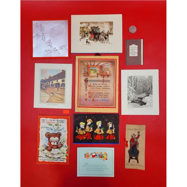 Lot of VTG Christmas Cards