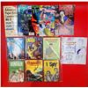Image 1 : Paper Aircraft Book, Assorted Comics, VTG Books, & The Crown Coloring Book