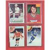 4 VTG Hockey Cards w/ Barber, Trottier, Sutter, & Wilson