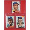 Image 1 : 3 VTG Baseball Cards (Priddy, Porterfield, & O'Connell)