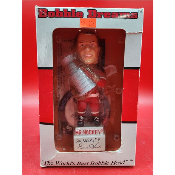 Autographed Bobble Dreams Mr. Hockey Bobblehead