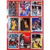 Image 1 : Sheet of Assorted Shaquille O'Neal Basketball Cards