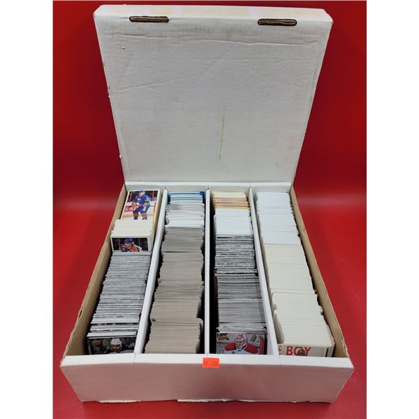 Box of Assorted Hockey Cards