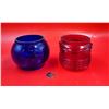 Image 1 : 2 Pieces of Railroad Lantern Glass