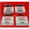 Image 1 : 4 Franklin Mint "The World's Greatest Locomotives" Pewter Trains (Asia Go, Yorkshire, etc.)