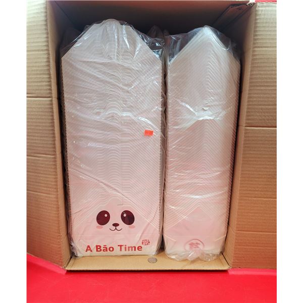 Lot of Bao Time Panda To-Go Boxes