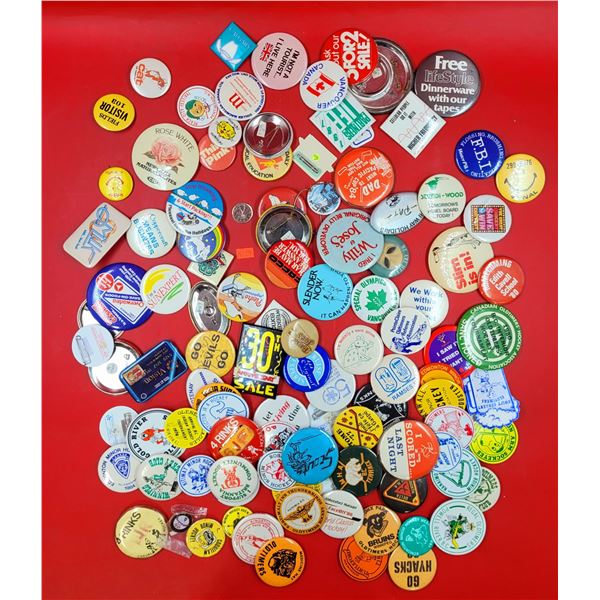 Lot of Assorted VTG Pins/Badges