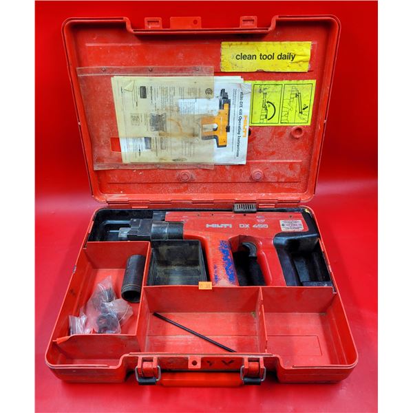 Hilti DX 450 Powder-Actuated Piston Tool
