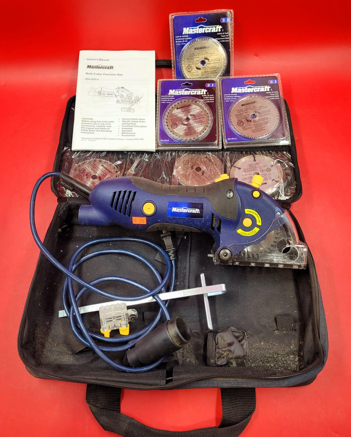Mastercraft Multi-Cutter Precision Saw w/ Blades