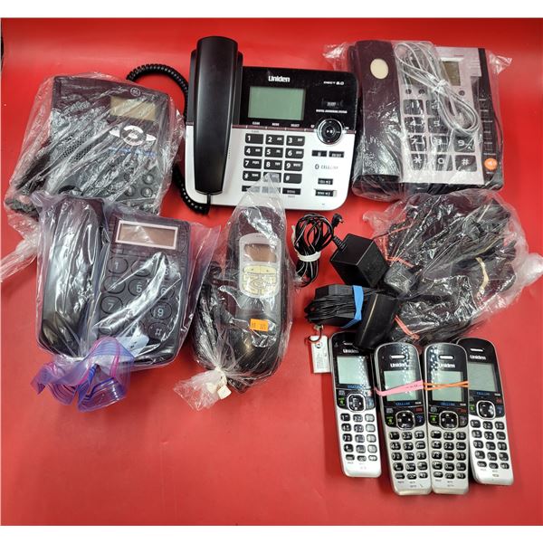 Landline Phone Lot (Uniden, General Electric, etc.)