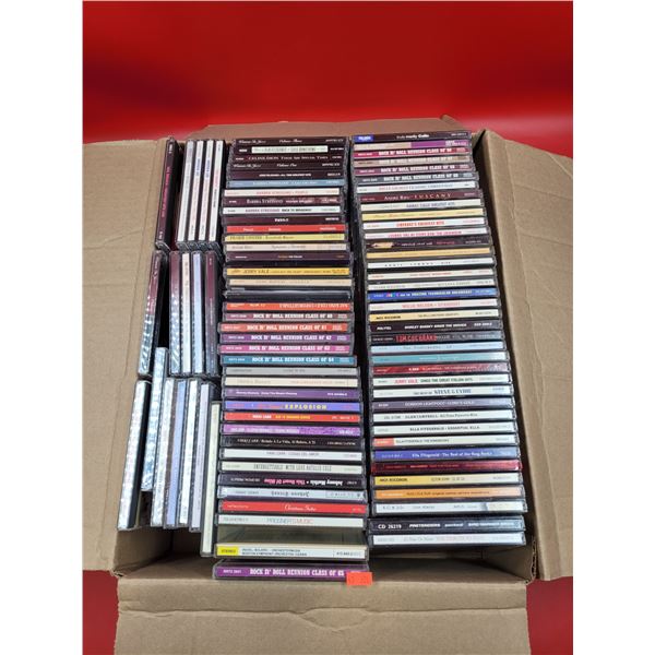 Lot of Assorted CDs w/ Elton John, Willie Nelson, Barbara Streisand, & More