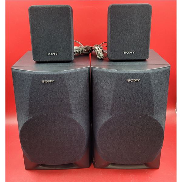 2 Sony Speaker Systems (SS-SR10P & SS-H991)