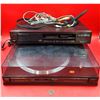 Image 1 : Sherwood Compact Disc Player & Fisher Servo Drive Turntable