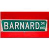 Image 1 : Barnard Drive Metal Street Sign