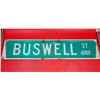 Image 1 : Buswell Street Metal Street Sign