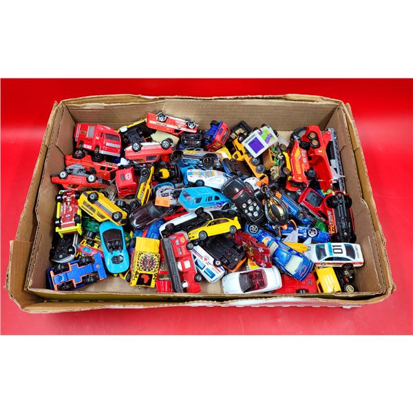 Lot of Assorted Toy Vehicles (Mostly Diecast)