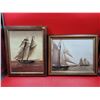 Image 1 : 2 Wooden Framed Ship Prints
