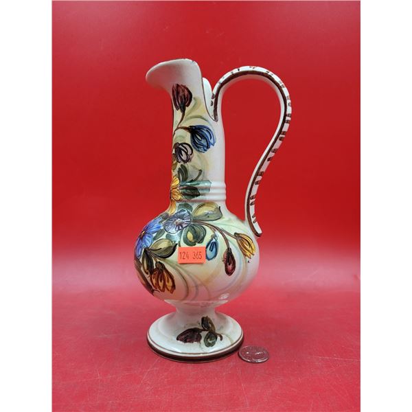 Hand-Painted Vase by SC Castelli Made in Italy