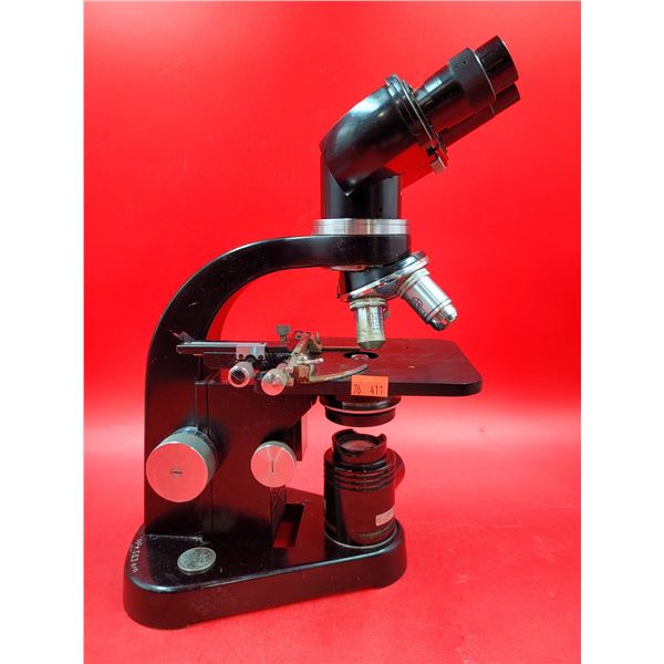 Ernst Leitz Wetzlar Binocular Microscope Made in Germany