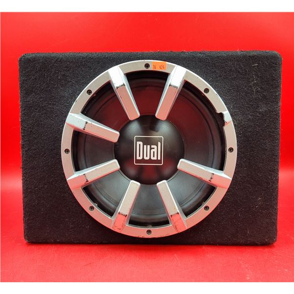 Dual Electronics TBX10A Enclosed Subwoofer
