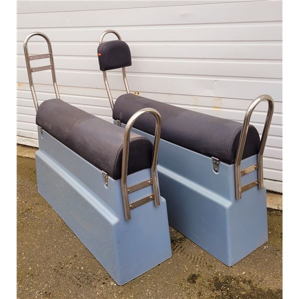 Pair of VTG Boat Seats (Believed to be From Kodiak)