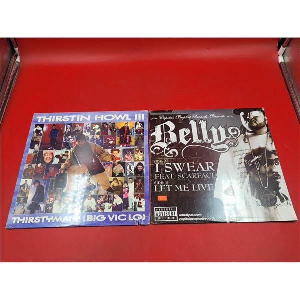 2 Vinyl Records (Thirstyman & Belly)