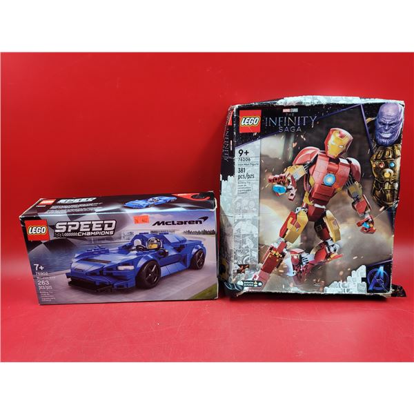 2 Lego Sets (McLaren Elva & Iron-Man Figure)