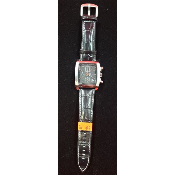 Craft Hearts Leather Strap Watch