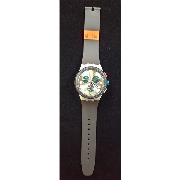 Swatch Soft Plastic Strap Watch