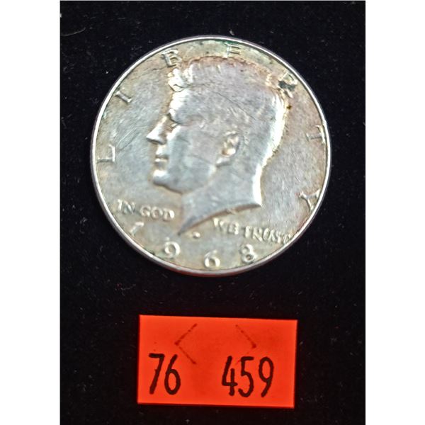 1968 Kennedy Half Dollar
