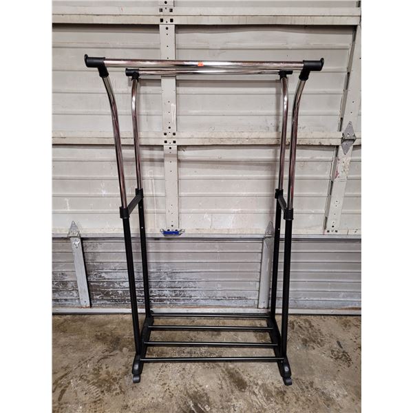 Rolling Clothing Rack