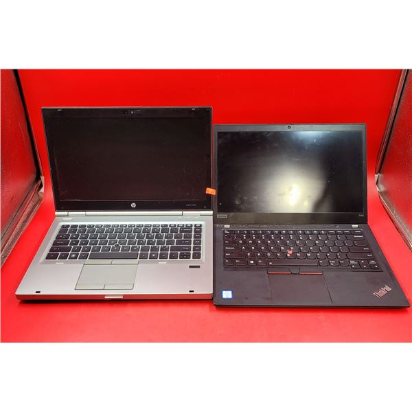 2 Laptops (HP & Lenovo Think Pad)