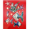Image 1 : Blue Sky Clayworks Kissy Fish Wall Hangings by Heather Goldminc
