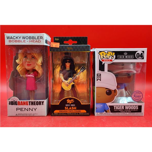 Figure Lot w/ Tiger Woods, Slash, & Penny