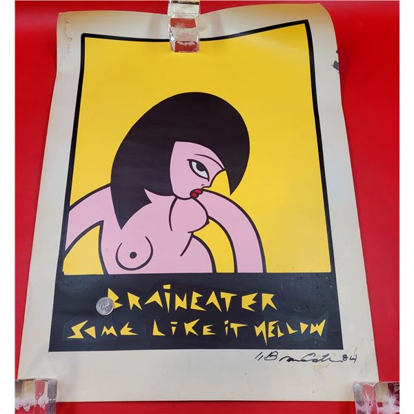 Braineater "Some Like it Mellow" Poster