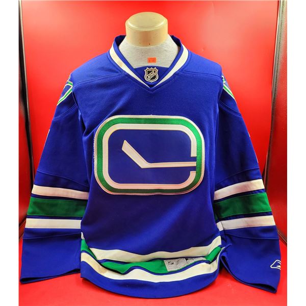 Autographed Luongo #1 Vancouver Canucks Jersey