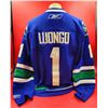 Image 2 : Autographed Luongo #1 Vancouver Canucks Jersey