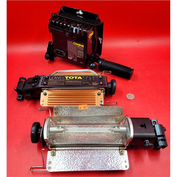 Lot of Video/Photography Lights (Lowel Omni, Lowel Tota, etc.)