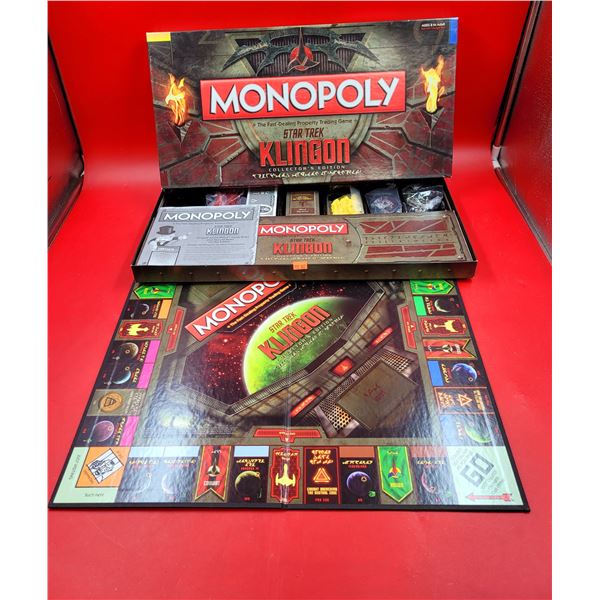 Monopoly Star Trek Klingon Collector's Edition