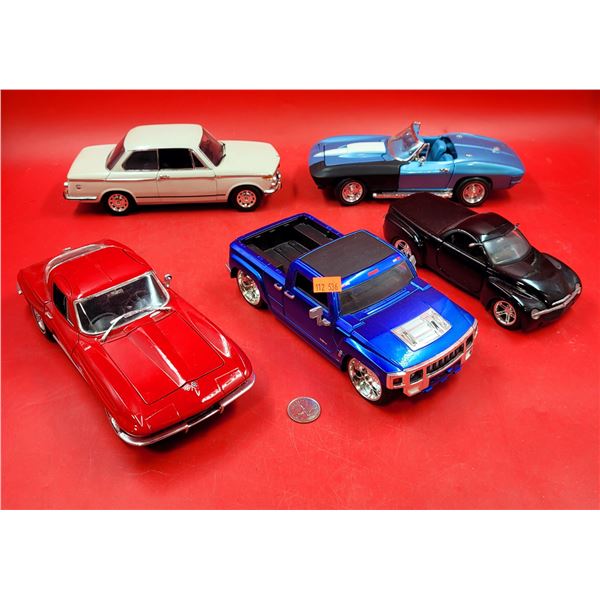 Lot of Diecast Vehicles w/ Jada, Maisto, & More