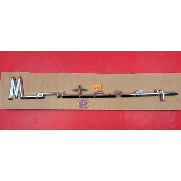 VTG Monterey Fender Emblem