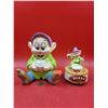 Image 1 : Ceramic Dopey Coin Bank & Music Box