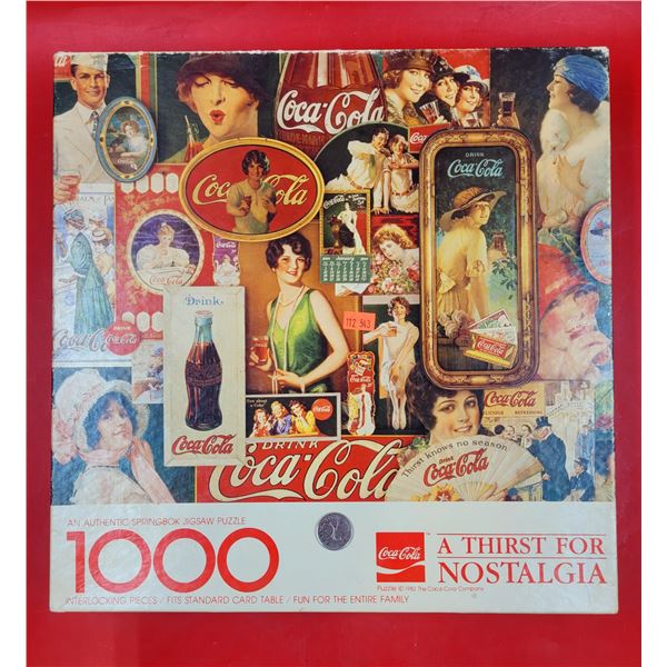Nostalgic Coca-Cola 1000 Pc. Puzzle