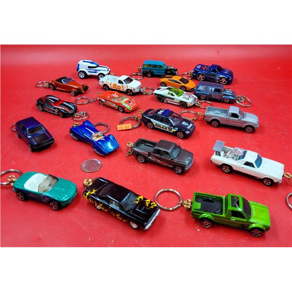 Assorted Diecast Car Key Chains